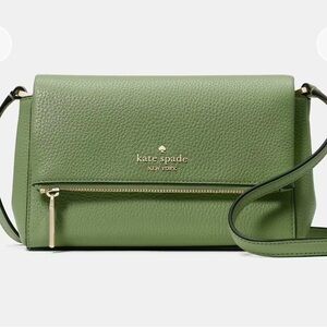Kate Spade Leila Mini Flap Zip Crossbody Bag NWT